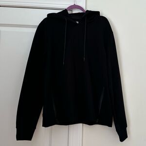 River Stone Pullover Hoodie With Zipper Details